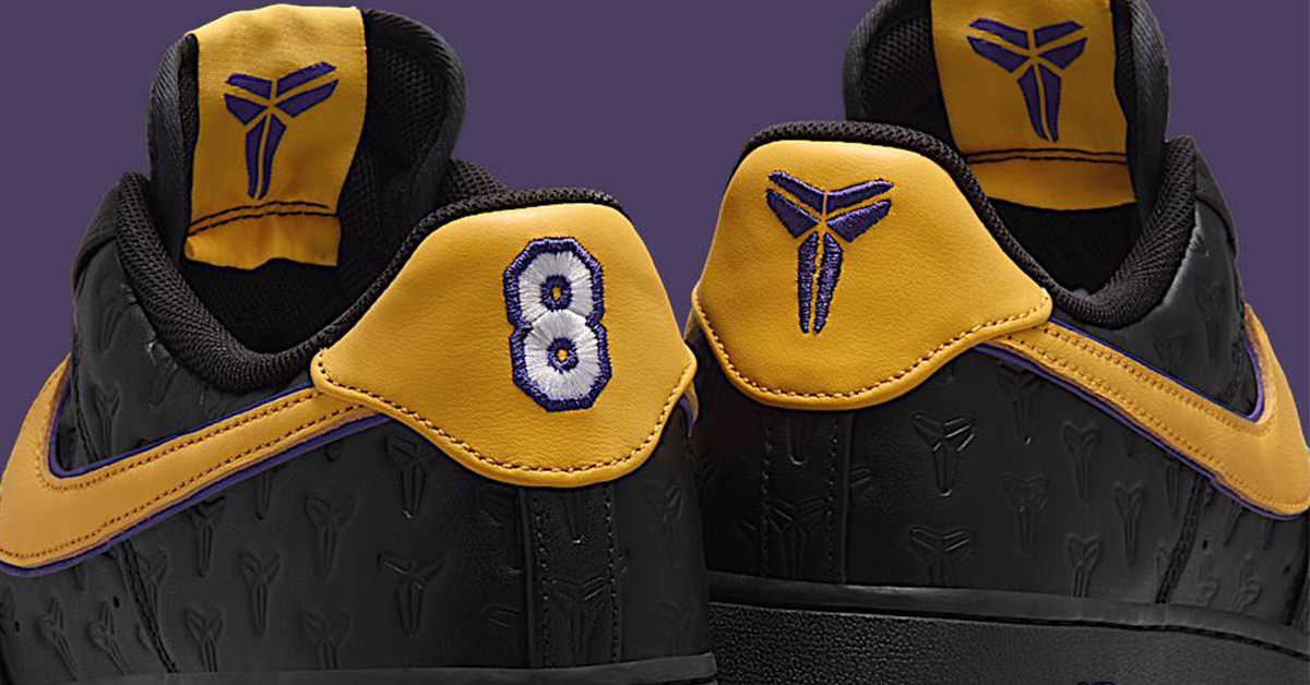 Kobe Bryant × Nike AF1 Low Mamba 26.5 Kobe Bryant x Nike Air Force 1 Low Mamba Mentality | Nice Kicks